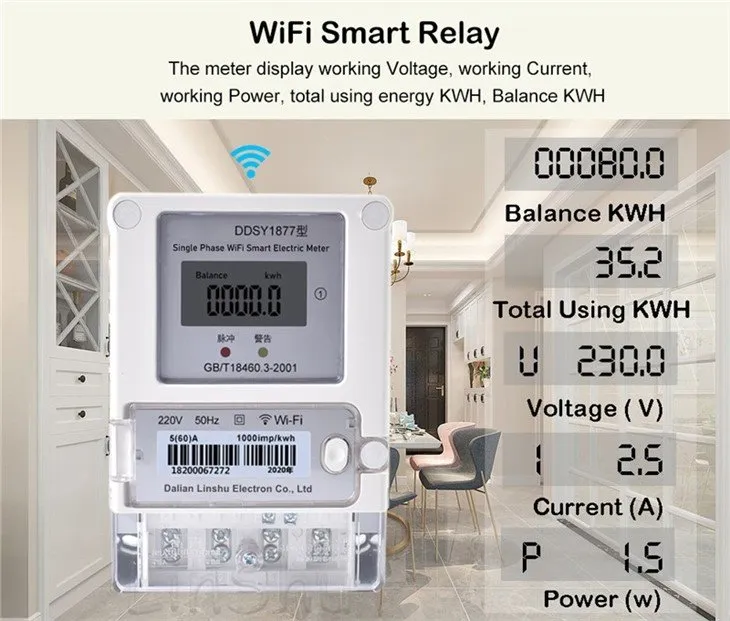 WiFi anti-theft energy meter 2